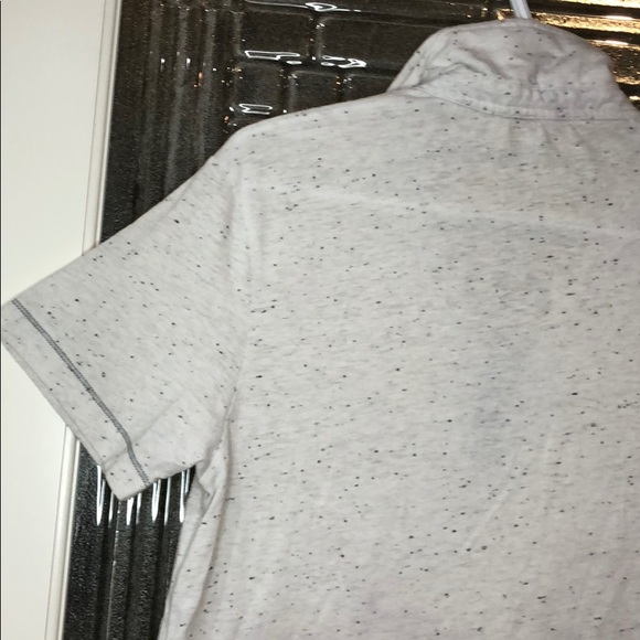 Guess Men polo white shirt 3 buttons print - Picture 8 of 8